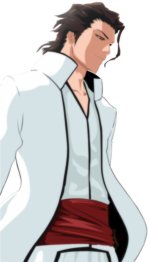 Reply - Aizen Sosuke Clipart (697x1024), Png Download