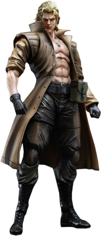 Liquid Snake Png - Metal Gear Solid Liquid Clipart (800x800), Png Download
