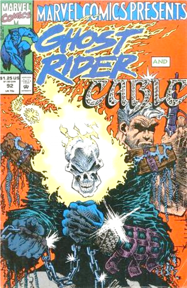Купете Comics 1991-12 Marvel Comics Presents Ghost - Sam Kieth Marvel Comics Presents Clipart (950x950), Png Download