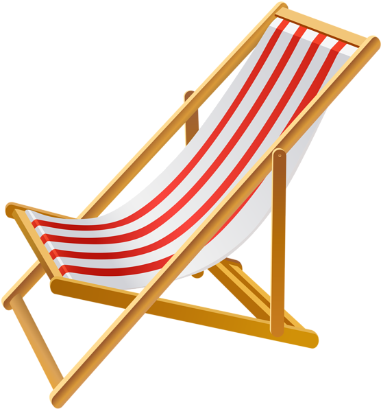 Png Clip Art Image - Beach Chair Clipart Transparent (571x600), Png Download