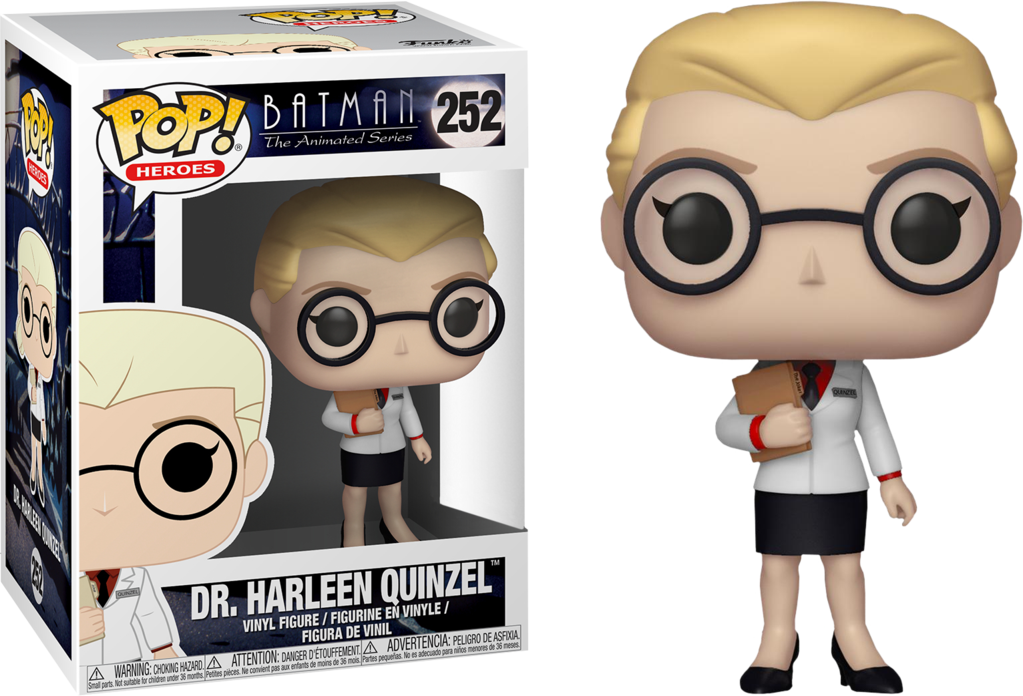 The Animated Series Funko Pop Dr - Dr Harleen Quinzel Pop Clipart (1023x696), Png Download