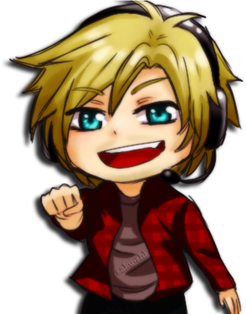 @totalpewdienerd - Anime Pewdiepie Png Clipart (640x640), Png Download