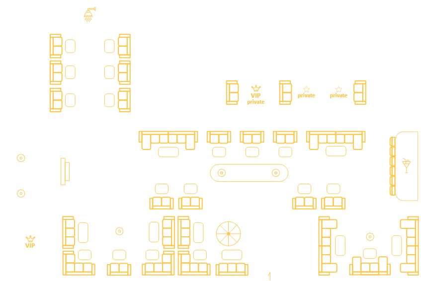 Luxury Strip Club In Kiev - Beige Clipart (847x566), Png Download