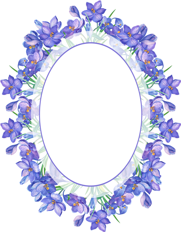 Фото, Автор ✿lili@ ✿ На Яндекс - 紫色 花圈 素材 Clipart (634x800), Png Download