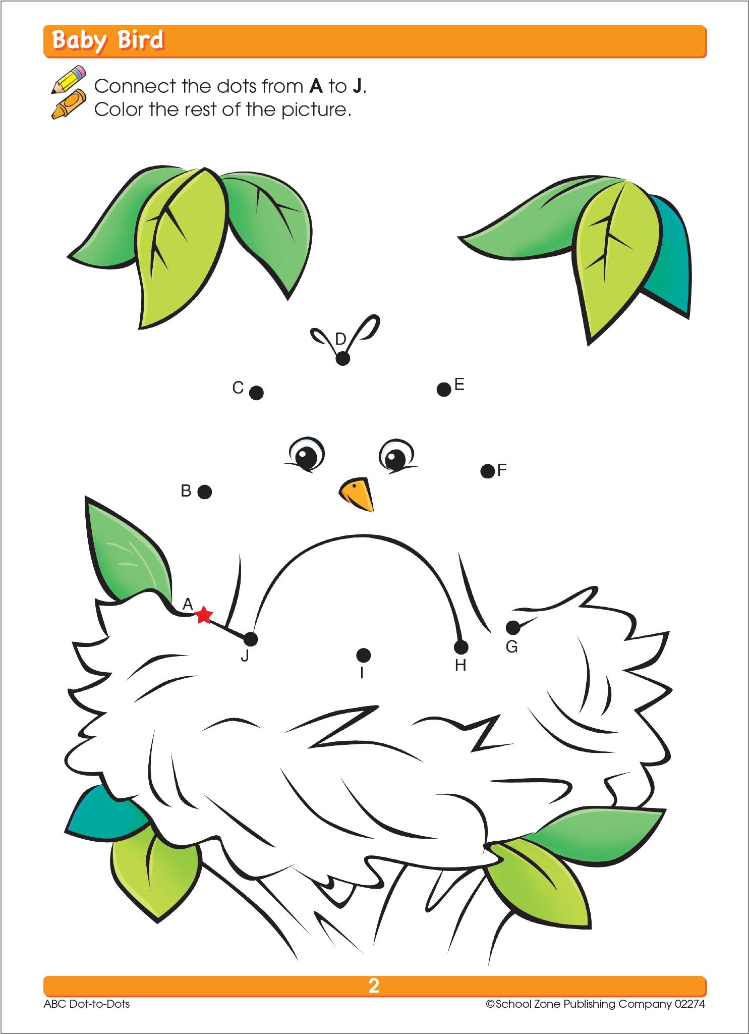 Abc Dot To Dots Deluxe Edition Workbook Helps Preschoolers - Cartoon Clipart (2048x2048), Png Download