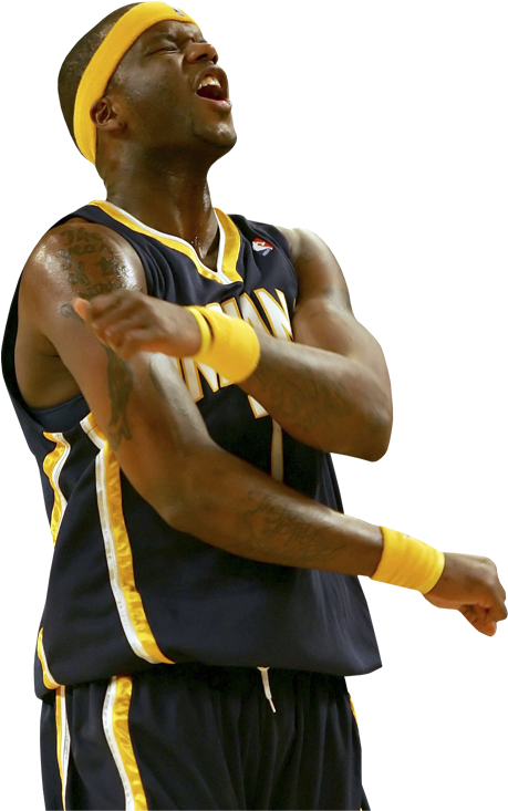 Indiana Pacers - Basketball Player Clipart (533x775), Png Download