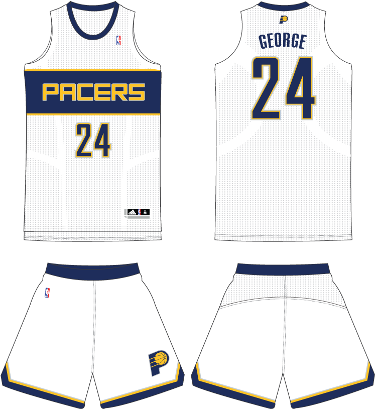 Pacersretro Zps106c35da - Sports Jersey Clipart (790x1024), Png Download