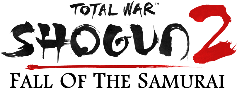 Shogun 2 Total War Logo Clipart (1000x464), Png Download