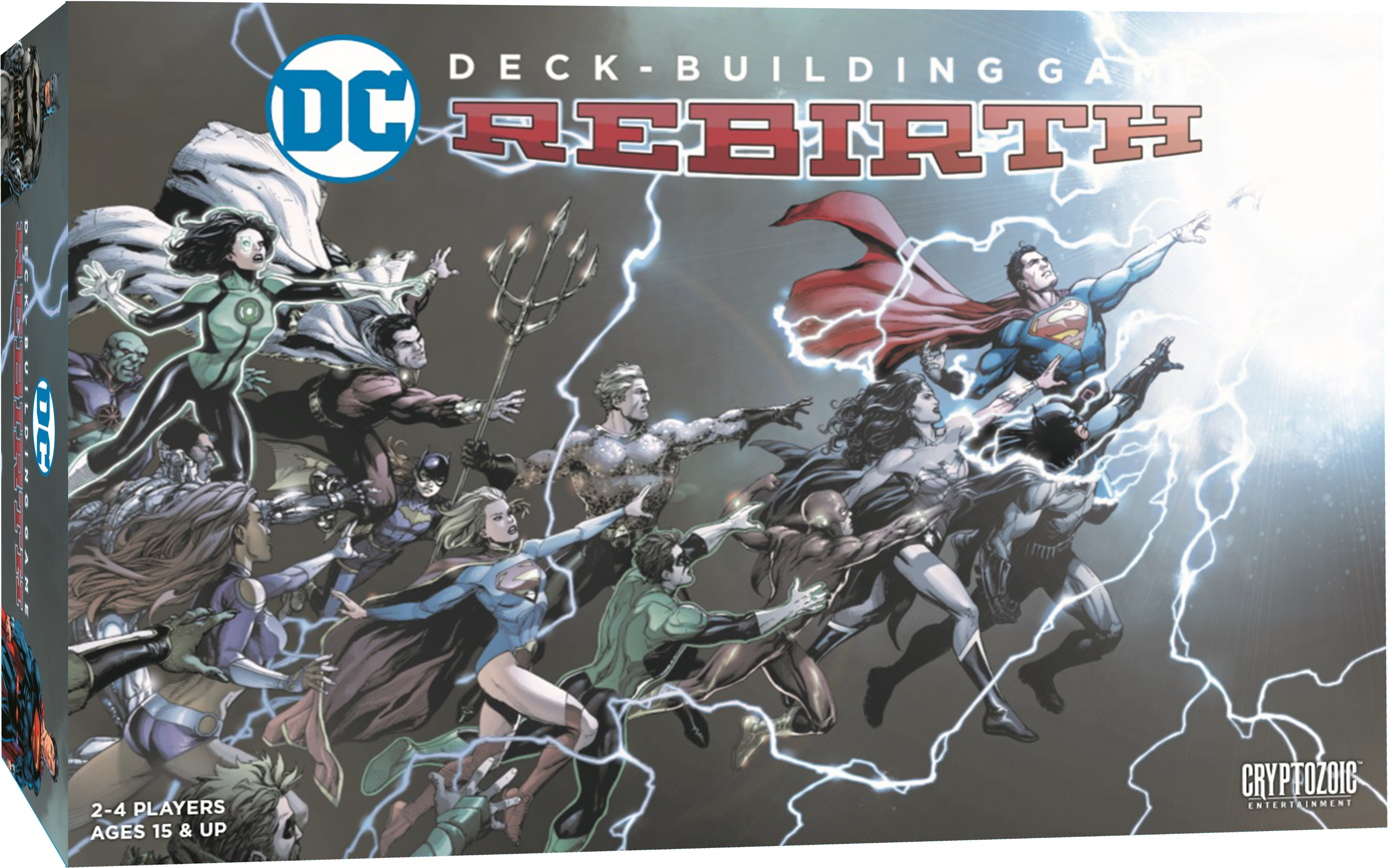 Rebirth Dc Deck Building Clipart (4907x3049), Png Download