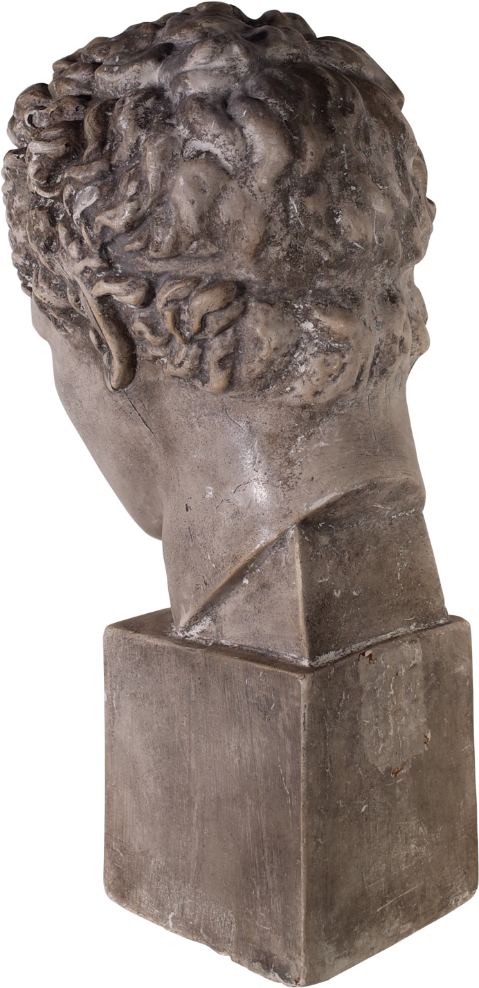 Grand Tour Museum Souvenir Plaster Bust Of David - Bust Clipart (1024x1708), Png Download