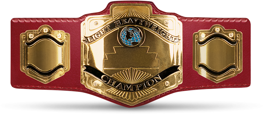 Wwe Light Heavyweight Championship Belt Classic - Wwe Light Heavyweight Championship Belt Clipart (960x540), Png Download