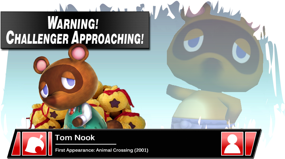 Tom Nook For Smash , Png Download - Smash Ultimate Porky Clipart (919x513), Png Download