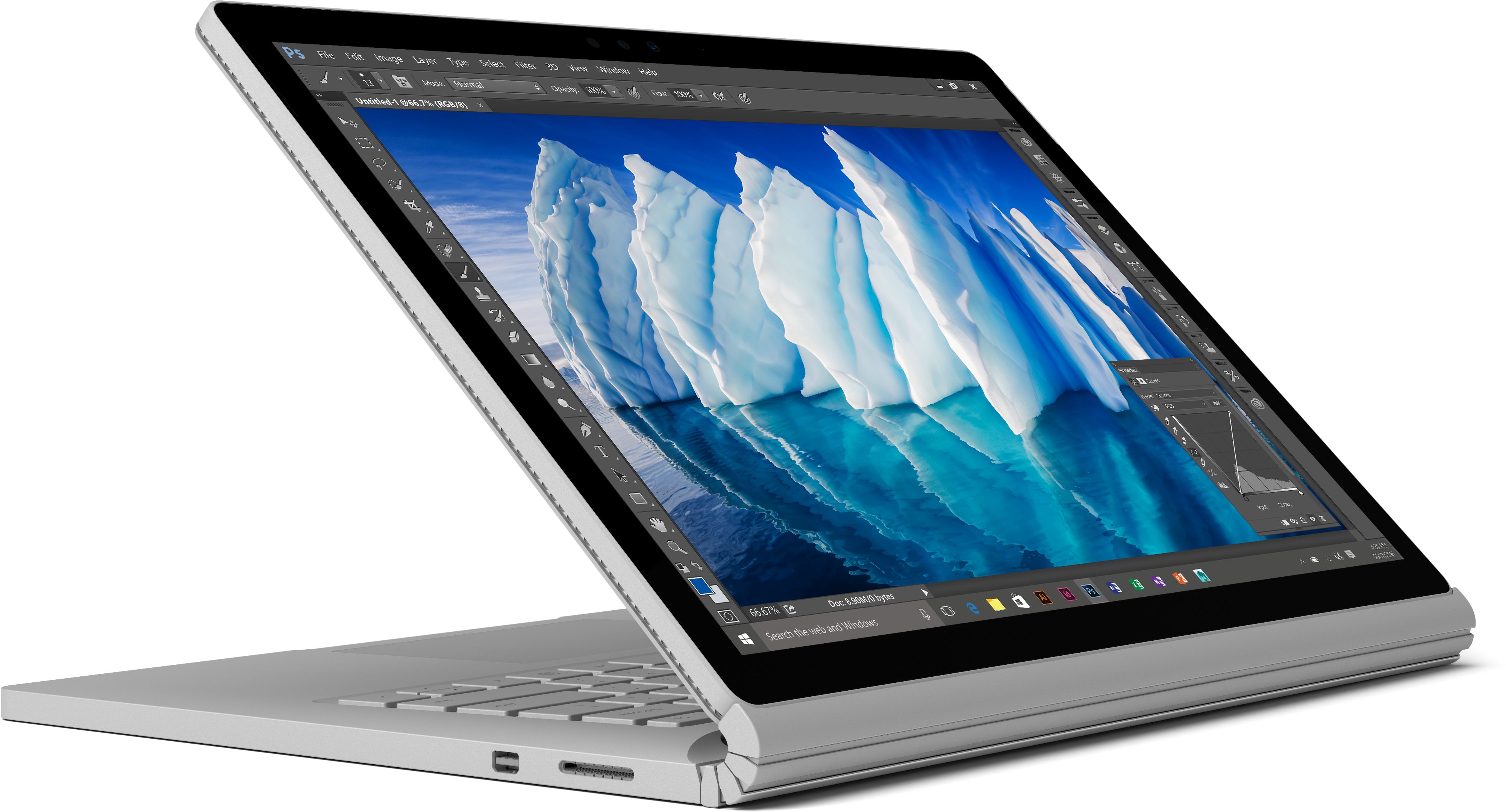 It's Been A Busy October With Apple And Microsoft Both - Microsoft Surface Book With Performance Base Clipart (4185x2700), Png Download
