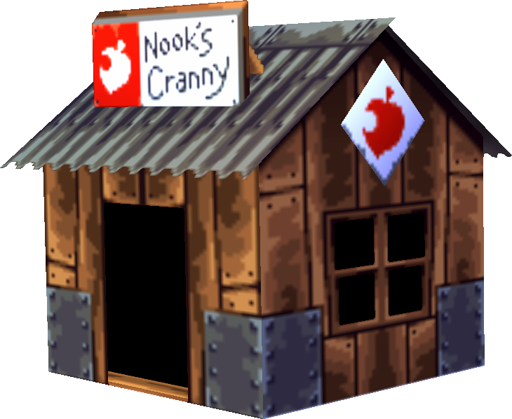 245 Kb Png - Animal Crossing Nook's Cranny Clipart (730x598), Png Download