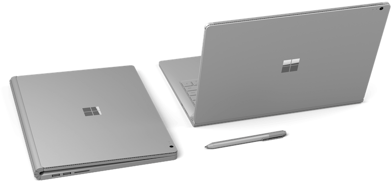 Surfacebook-family - Microsoft Surface Book 2016 Intel Core I7 Clipart (1024x576), Png Download