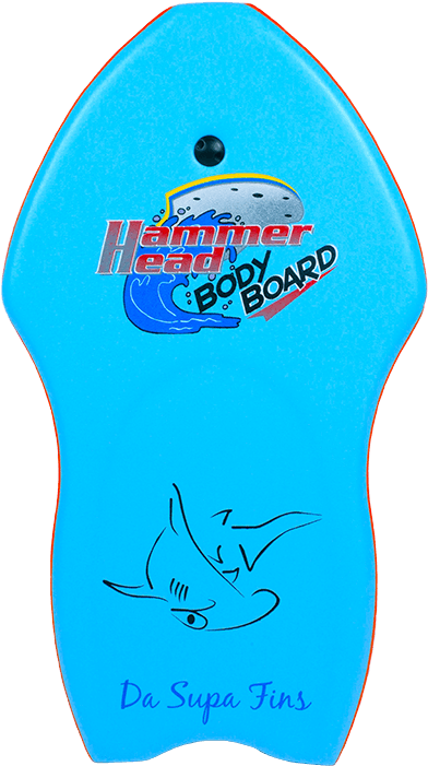Dasupafins Hammerhead Bodyboard - Fish Clipart (650x777), Png Download