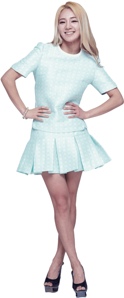 Download - Hyoyeon Pelo Clipart (617x1292), Png Download