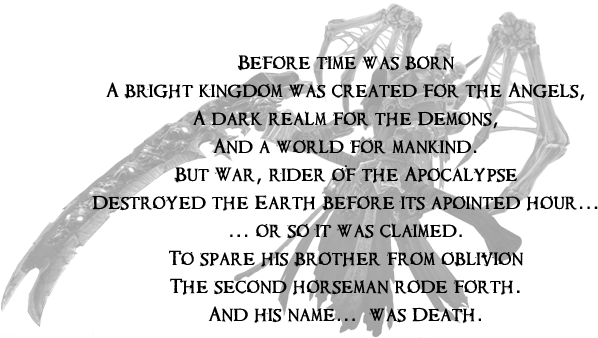 Darksiders Ii - Starts With War Ends With Death Clipart (900x350), Png Download