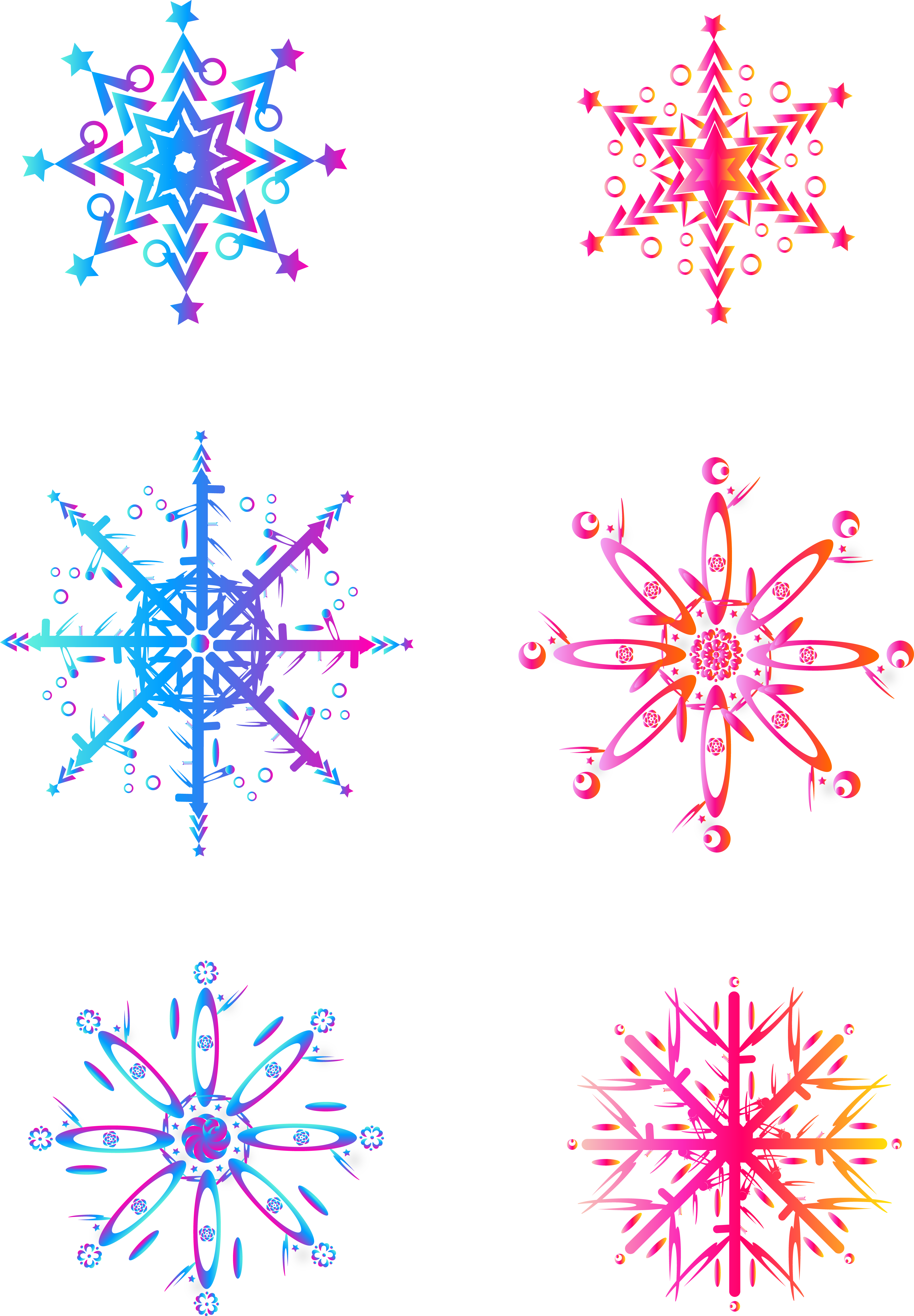 Color Gradient Pink Blue Png And Vector Image - Pattern Clipart (3590x5171), Png Download