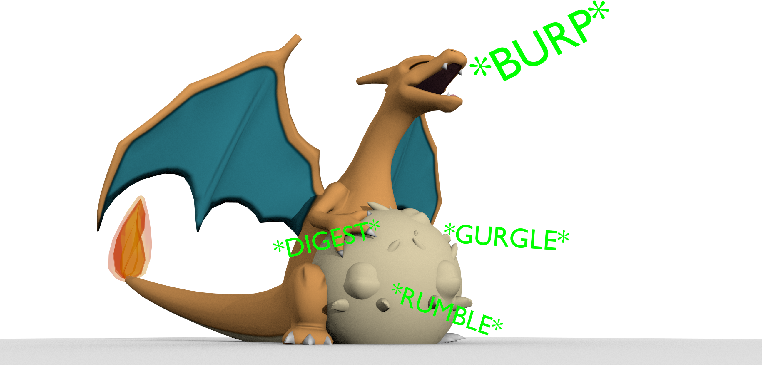 Pika Stuff - Cartoon Clipart (2591x1457), Png Download