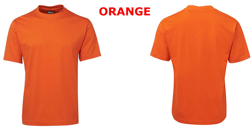Custom Printed Unisex T-shirts Orange - Active Shirt Clipart (1059x550), Png Download