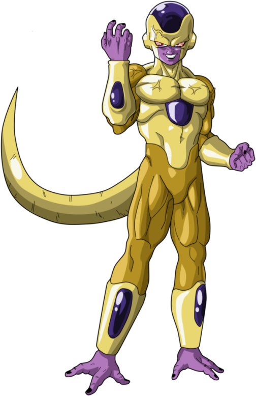 Golden Freeza Png - Rage Mode Golden Frieza Clipart (700x810), Png Download