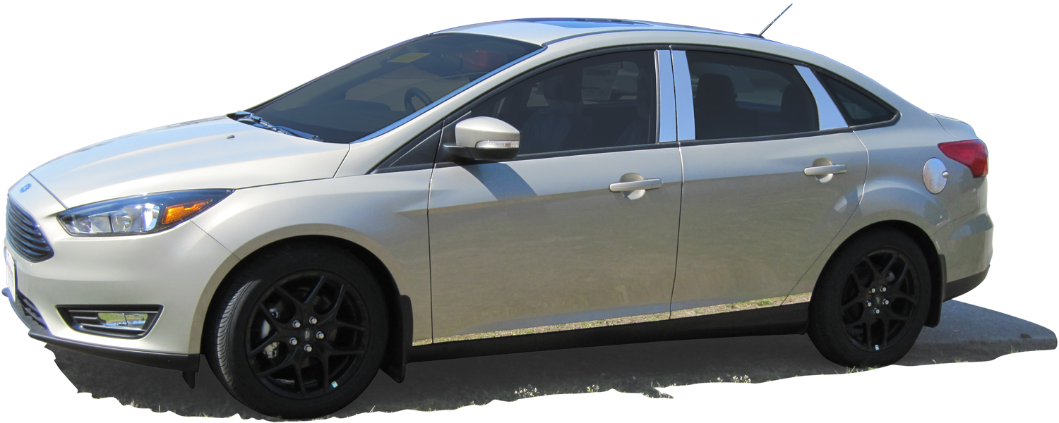 Focus 2012-2018 - Ford Focus Clipart (1500x600), Png Download