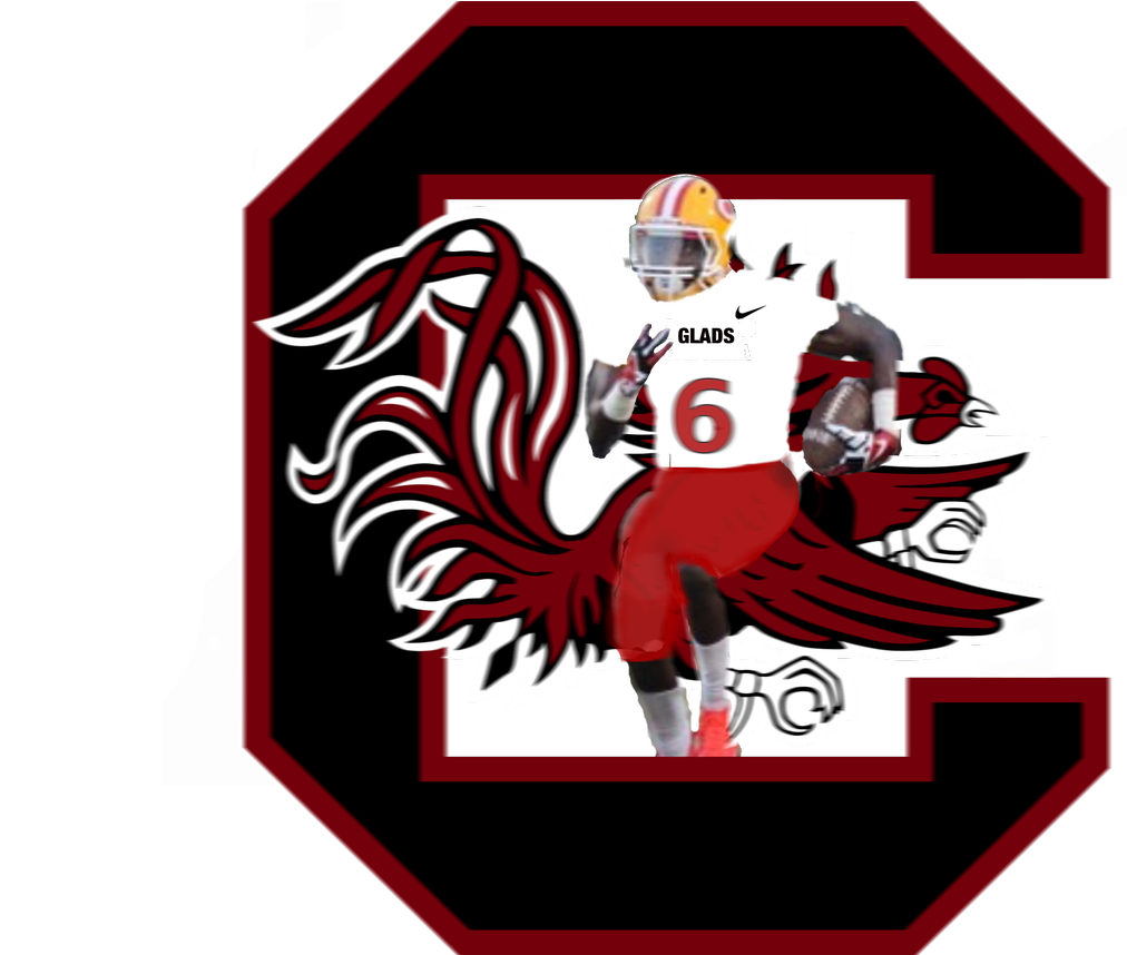 Rose Classic D1scout - University Of South Carolina Clipart (1200x857), Png Download