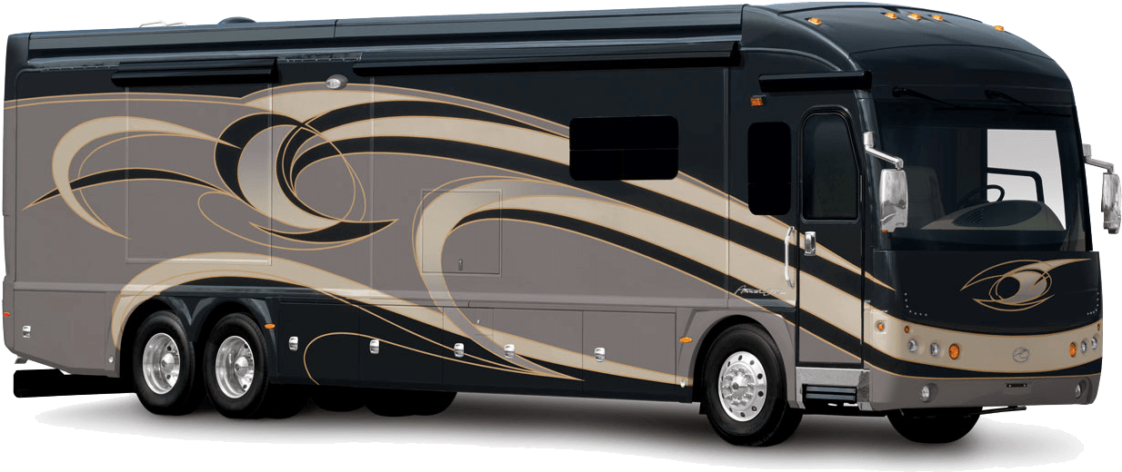 American Allegiance Motorhome - American Coach Png Clipart (1234x520), Png Download