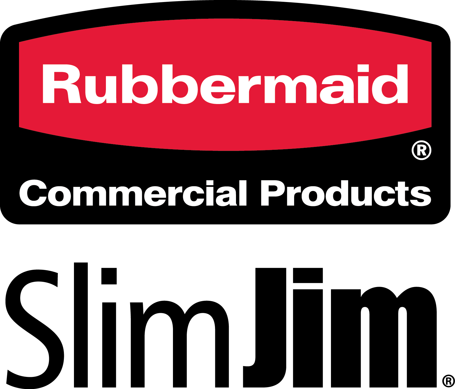Rcp Slim Jim - Rubbermaid Slim Jim Logo Clipart (1581x1350), Png Download