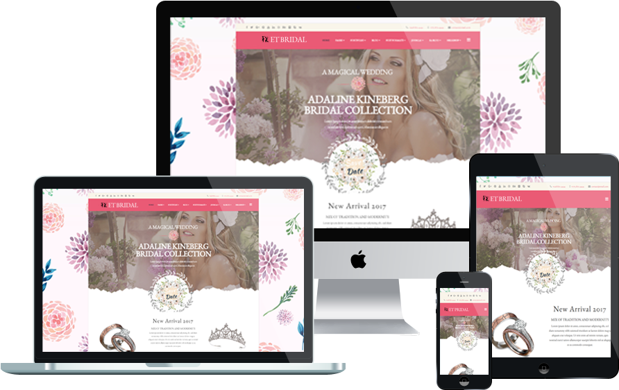 Top Best Free Wedding Joomla 3 Templates - Template Joomla 3.8 Free Clipart (1000x675), Png Download