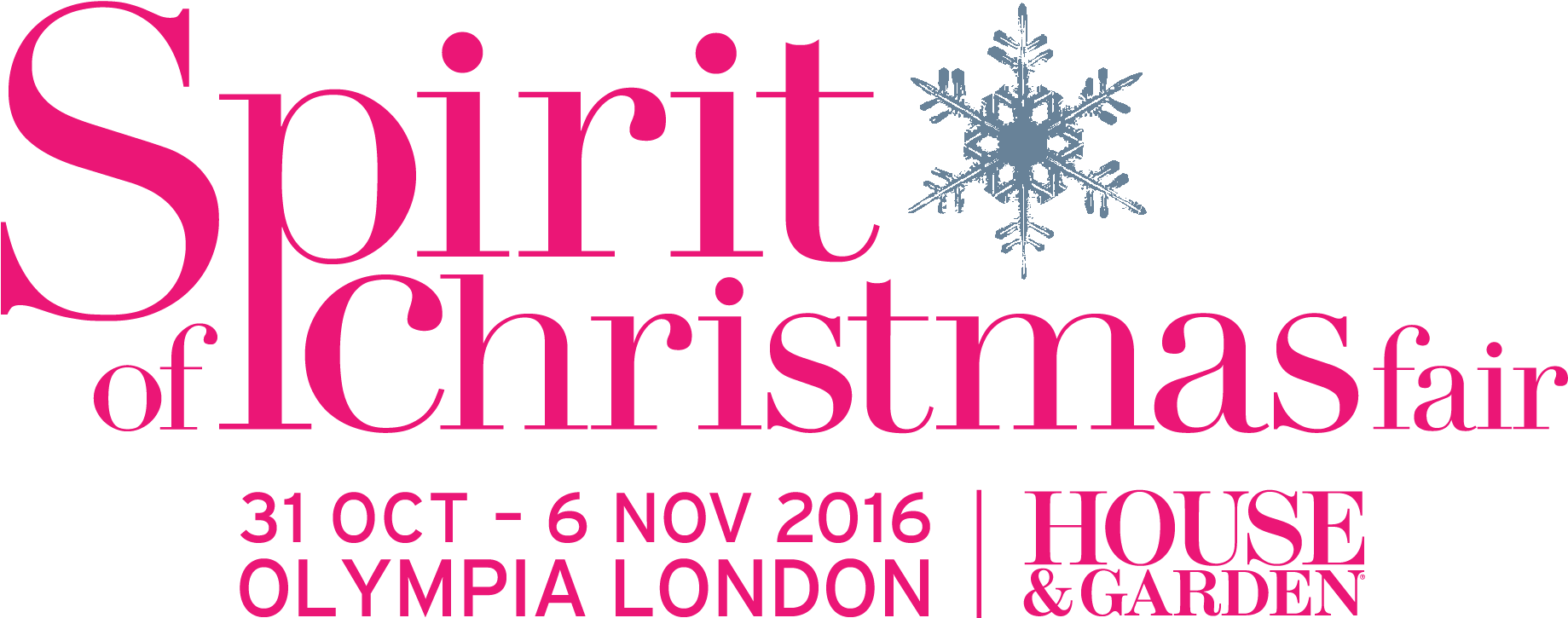 Spirit Of Christmas - Graphic Design Clipart (1838x731), Png Download