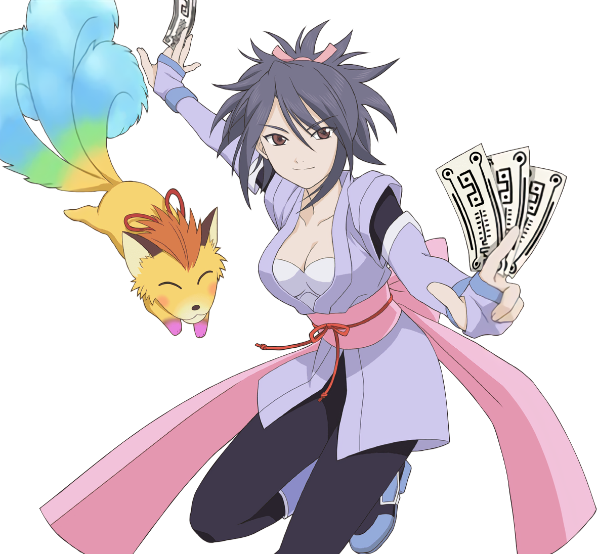 Transparent Sheena And Corrine Feel Free To Use - Tales Of Symphonia Sheena Fujibayashi Clipart (1180x1096), Png Download