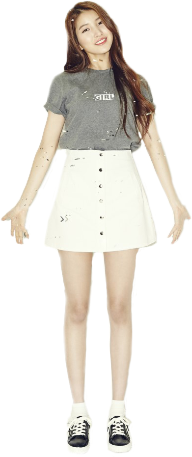 Gfriend Png Pack - Gfriend Sowon Full Body Clipart (800x1066), Png Download