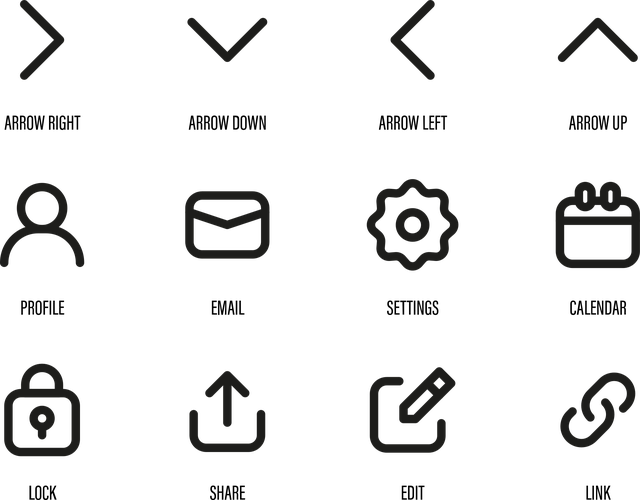 Icons, Web, Symbols, Communication, Digital, Graphic - Simbolos Web Clipart (640x500), Png Download