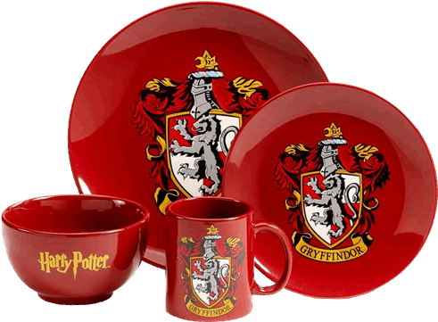 Homewares - Harry Potter Dinner Set Clipart (600x600), Png Download