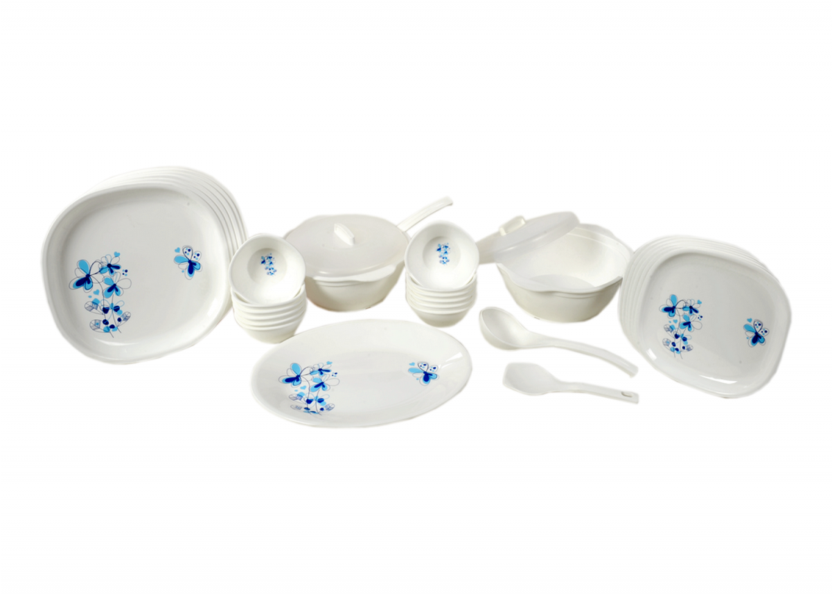 Dinner Set 31pcs - Ceramic Clipart (1200x1200), Png Download