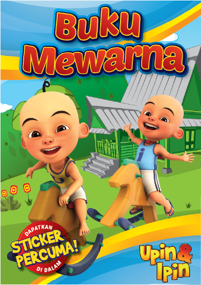 Lightbox - Buku Upin Dan Ipin Clipart (640x640), Png Download