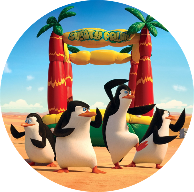 Madagascar - Madagascar Penguin Clipart (756x749), Png Download