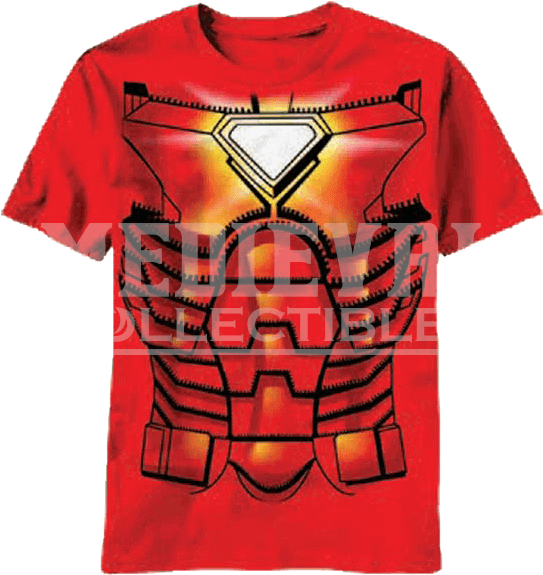 Iron Man T Shirt Clipart - Large Size Png Image - PikPng