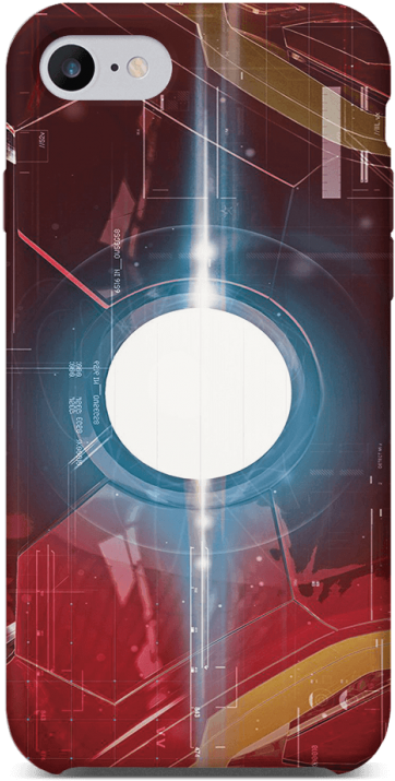 Ironman Arc Reactor - Mobile Phone Case Clipart (908x908), Png Download