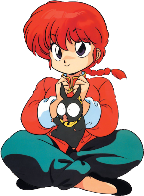 Picture - Ranma 1 2 Cover Clipart (500x651), Png Download