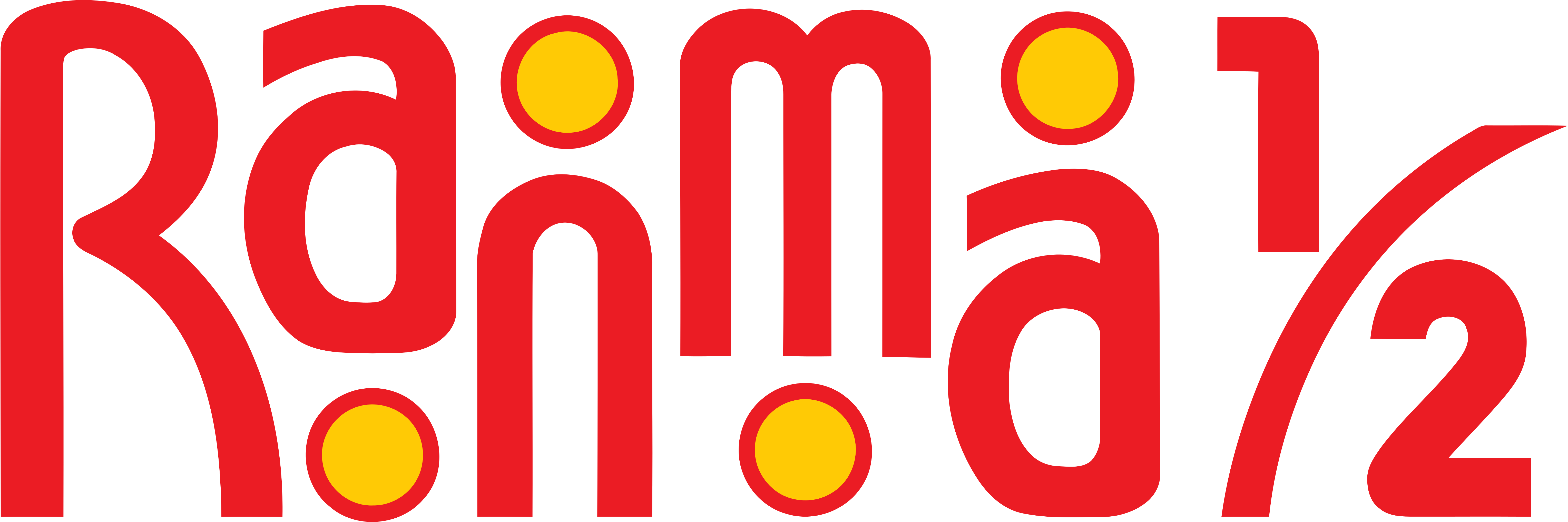 Ranma ½ Rebuilt Logo In Vector Graphics - Ranma 1 2 Vol 13 Clipart (6159x2051), Png Download