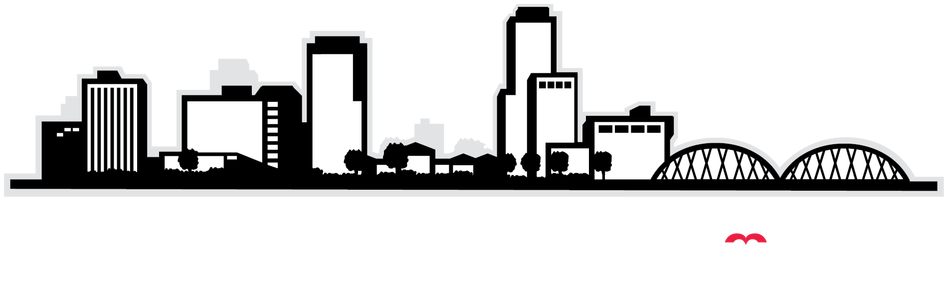 Reppin' The Realest & Illest Itty Bitty Capital City - Little Rock Arkansas Logo Clipart (960x329), Png Download