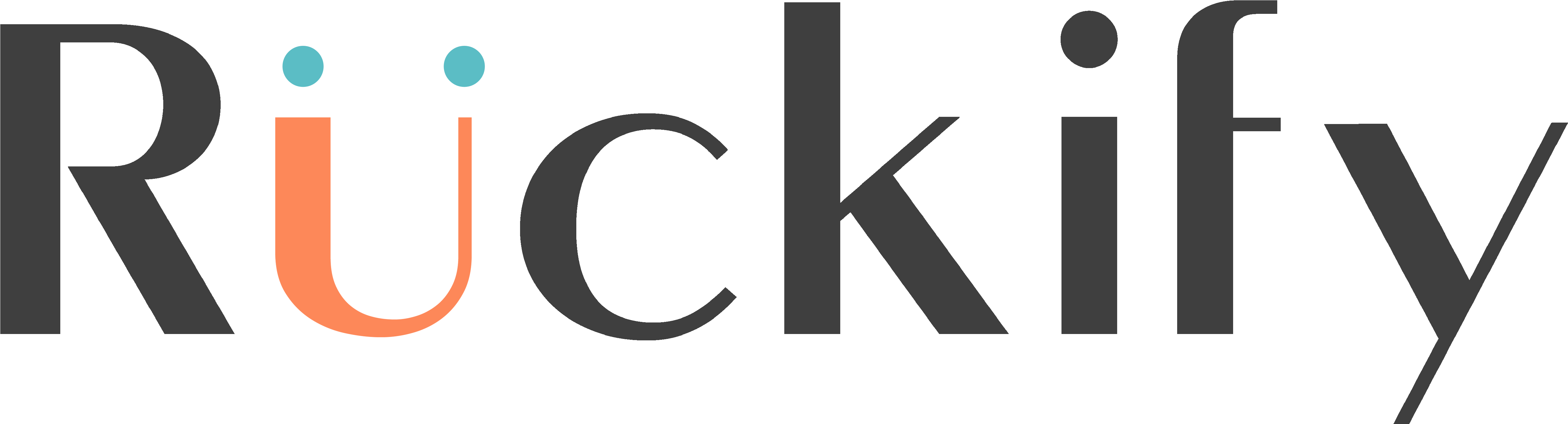 Ruckify Icon Logo - Ruckify Logo Clipart (5585x1624), Png Download
