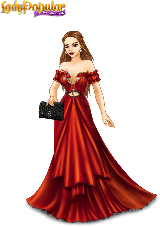 Gossip Girl - Lady Popular Clipart (600x800), Png Download