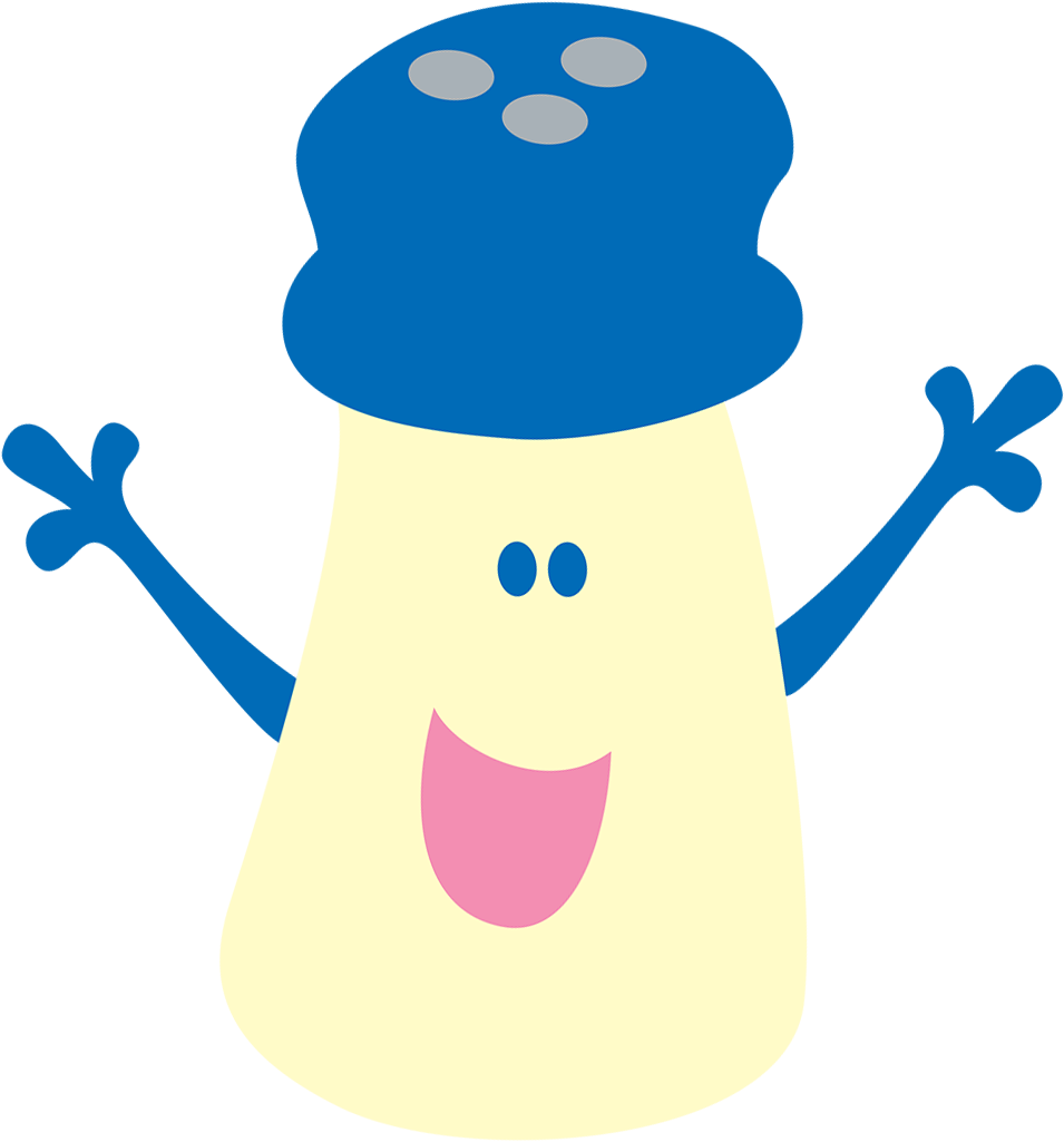 Mr Salt Blue S Svg Freeuse Stock - Blues Clues Salt Clipart (955x1025), Png Download