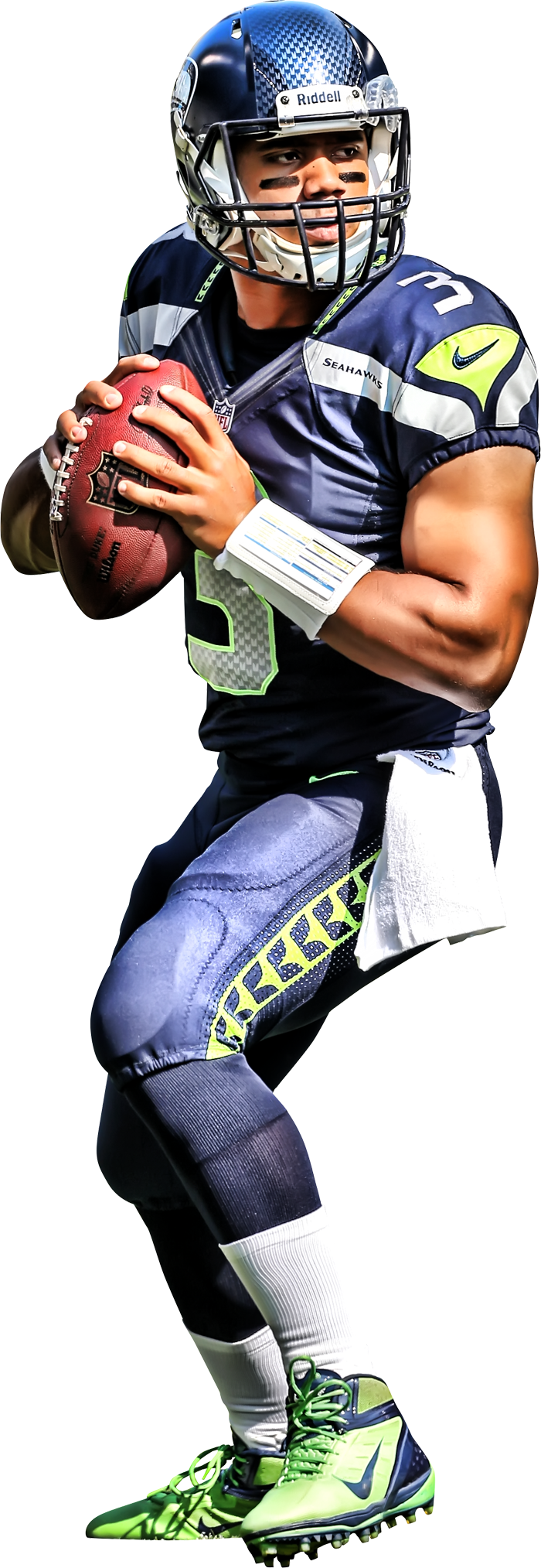 Nfl Png Players - Nfl Football Players Png Clipart (700x2027), Png Download