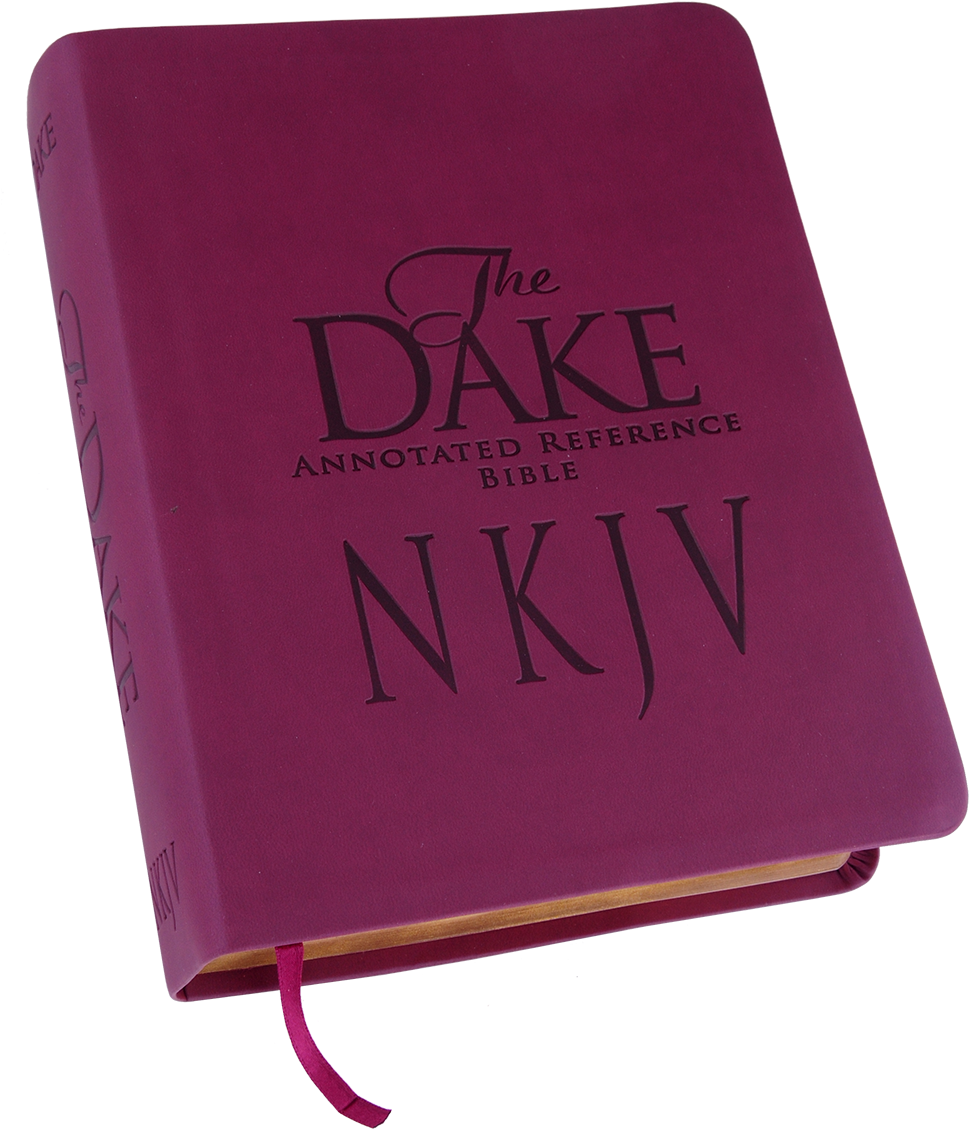 Dake New King James Bible - Dake Study Bible Clipart (1000x1169), Png Download