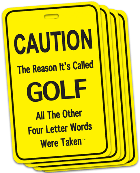 Four Golf Tag Discount Pack - Sign Clipart (600x600), Png Download